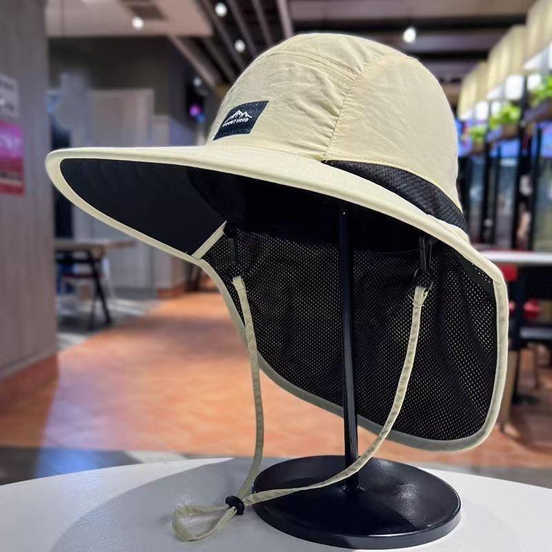 Wide-brimmed Sunhat Sunshade Fishing Hat Mountaineering Jungle  Visor Sunblock Sunhat Sunshade Hat