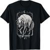 Wolf Sheep Horror Creepy Folklore Scary Goth Alt Aesthetic T-Shirt