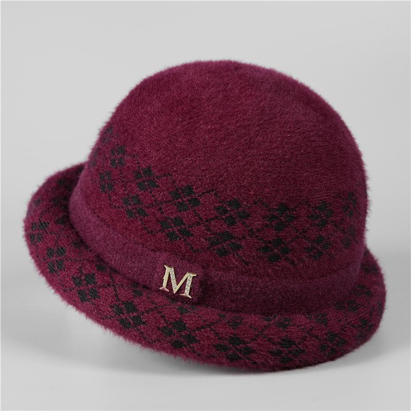 HatsWomen's autumn and winter versatile, fleece thickened winter beanie pot hats