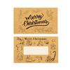 30Pcs Handmade Scratch Off Coupon Cards Christmas Prizes Card for Birthday Wedding Holiday Parties Festival Celebration