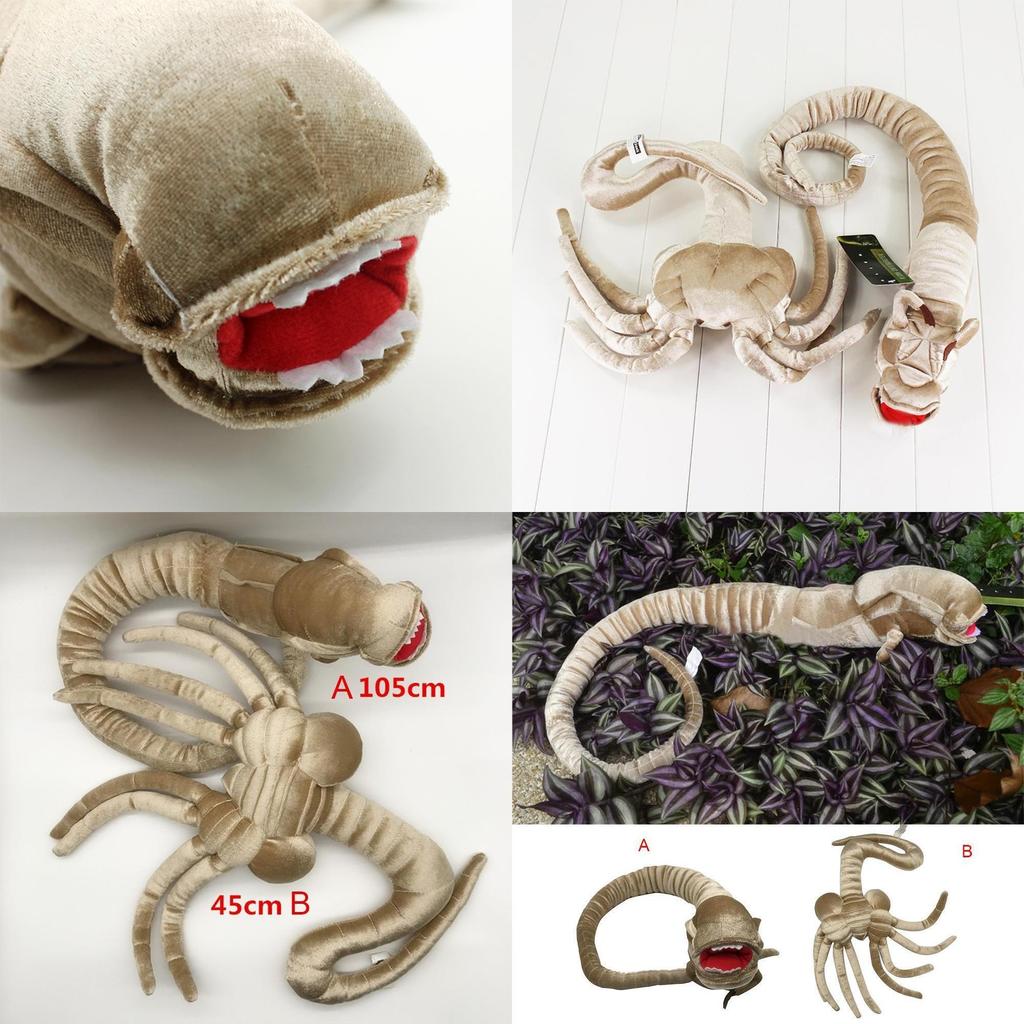 Alien Plush Facehugger Chestburster Plush Doll With Soft Pp Cotton For Kids