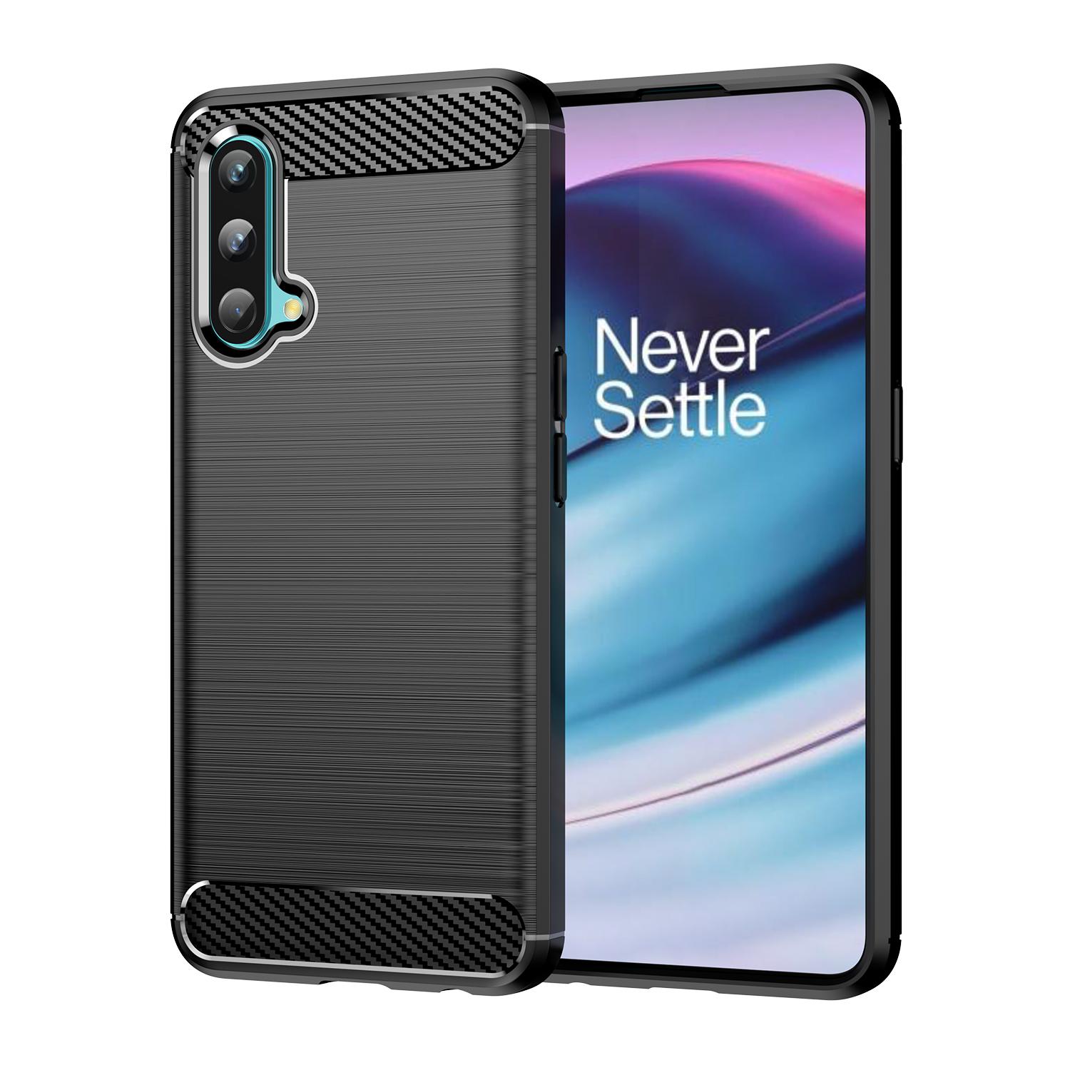 

Силиконовый чехол для Oneplus Nord CE 5G N100 N10 N300 1+nord ce2 5g Чехол из углеродного волокна Противоударные чехлы для oneplus nord2 5g N20 se Oneplus Nord N10 чёрный
