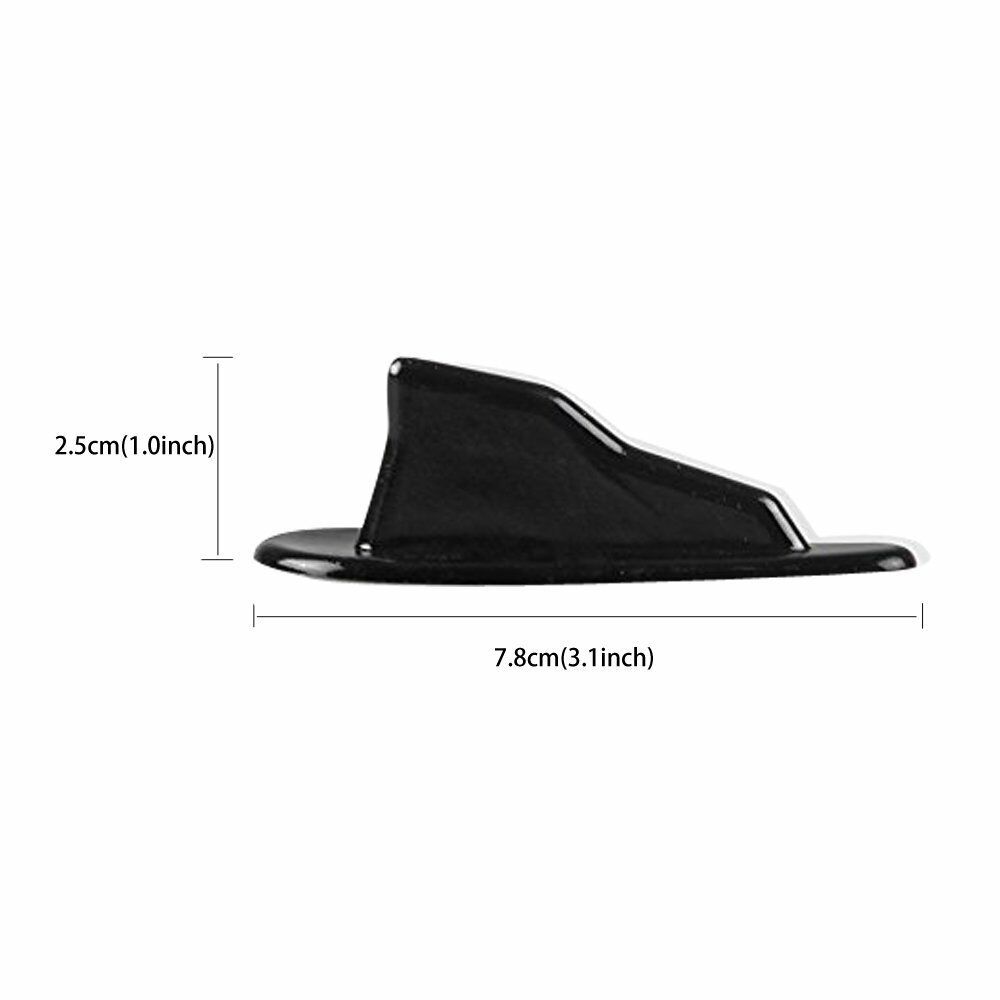10 x Car EVO-Style Roof Shark Fins Wing Spoilers Generator Universal Decorative