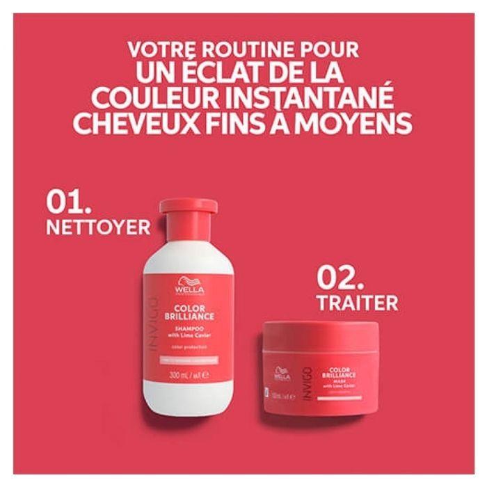 Wella Professionals Invigo Color Brilliance Shampoo for Fine To Medium Colored Hair 500ml