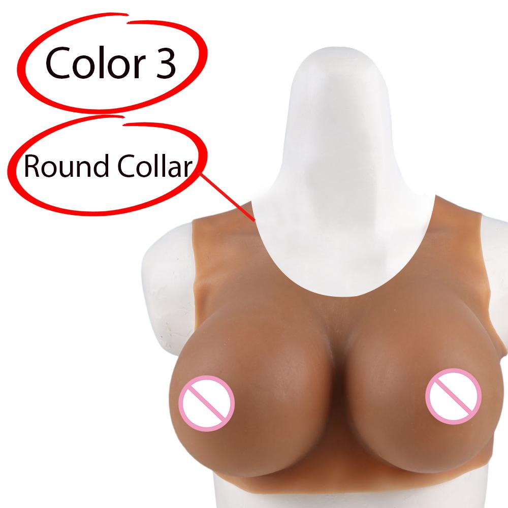 Tgirl Realistic Silicone Tits Fake Breast Forms False Boobs H Cup for Crossdresser Shemale Transgenders Transvestite Breastplate