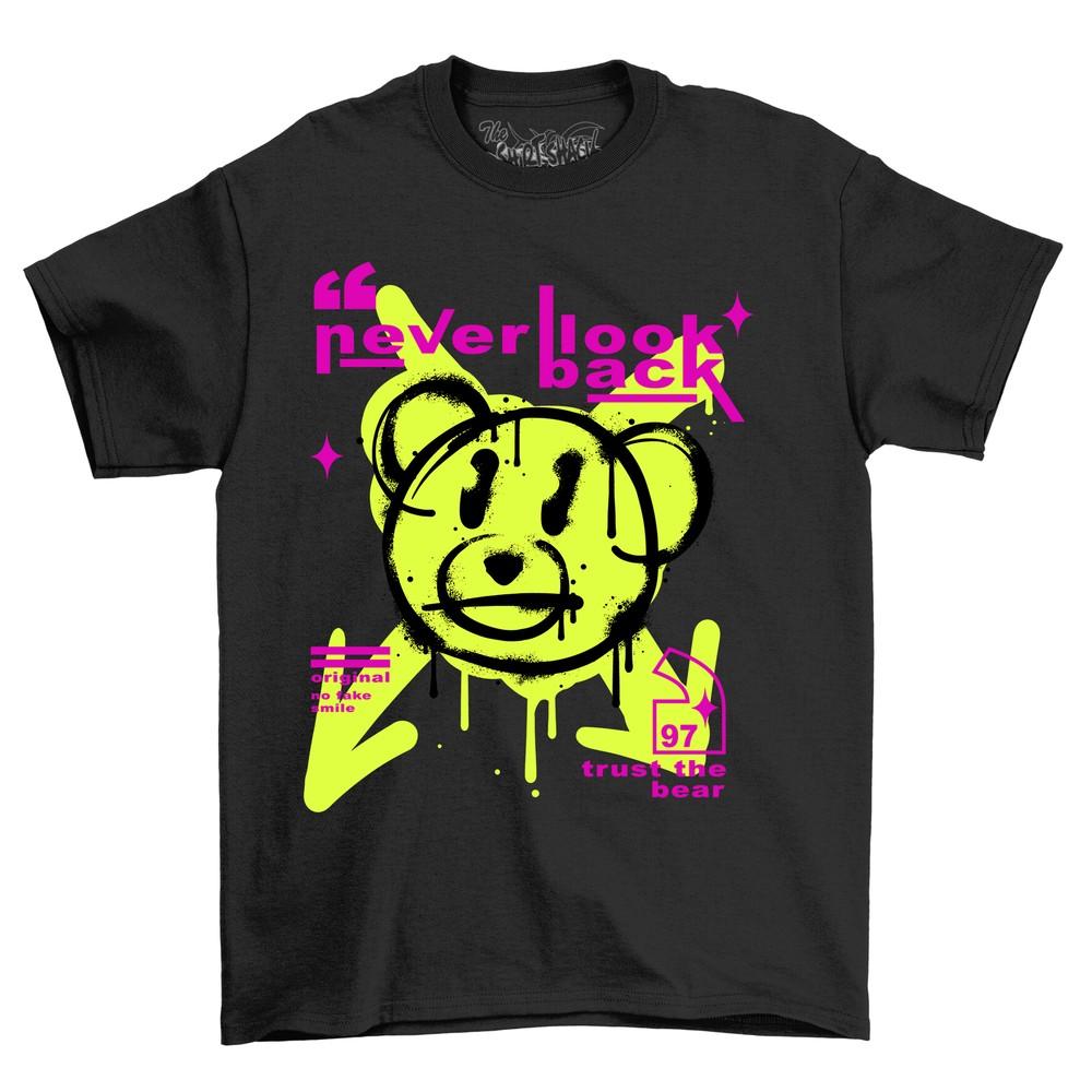 Bearstreet2-09 Teddy T-shirt - Unbearably Cute and Huggable! Funny Graphic Tee, Un