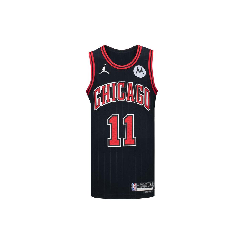 Jordan Basketball Jersey Announcement Version, Chicago Bulls Men's Black CV8674-012