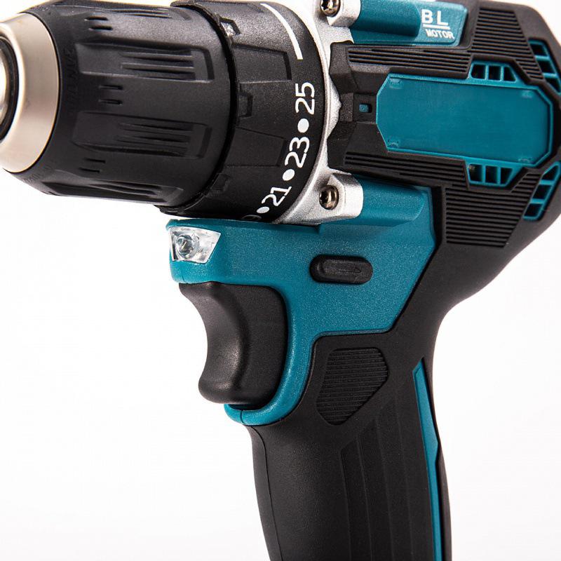 10mm High-Speed Brushless Dual-Speed Handheld Lithium Battery Drill for Metal & Electricians