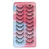 009: 10 Pairs Full-Length False Eyelashes - Natural Thick Barbie Style