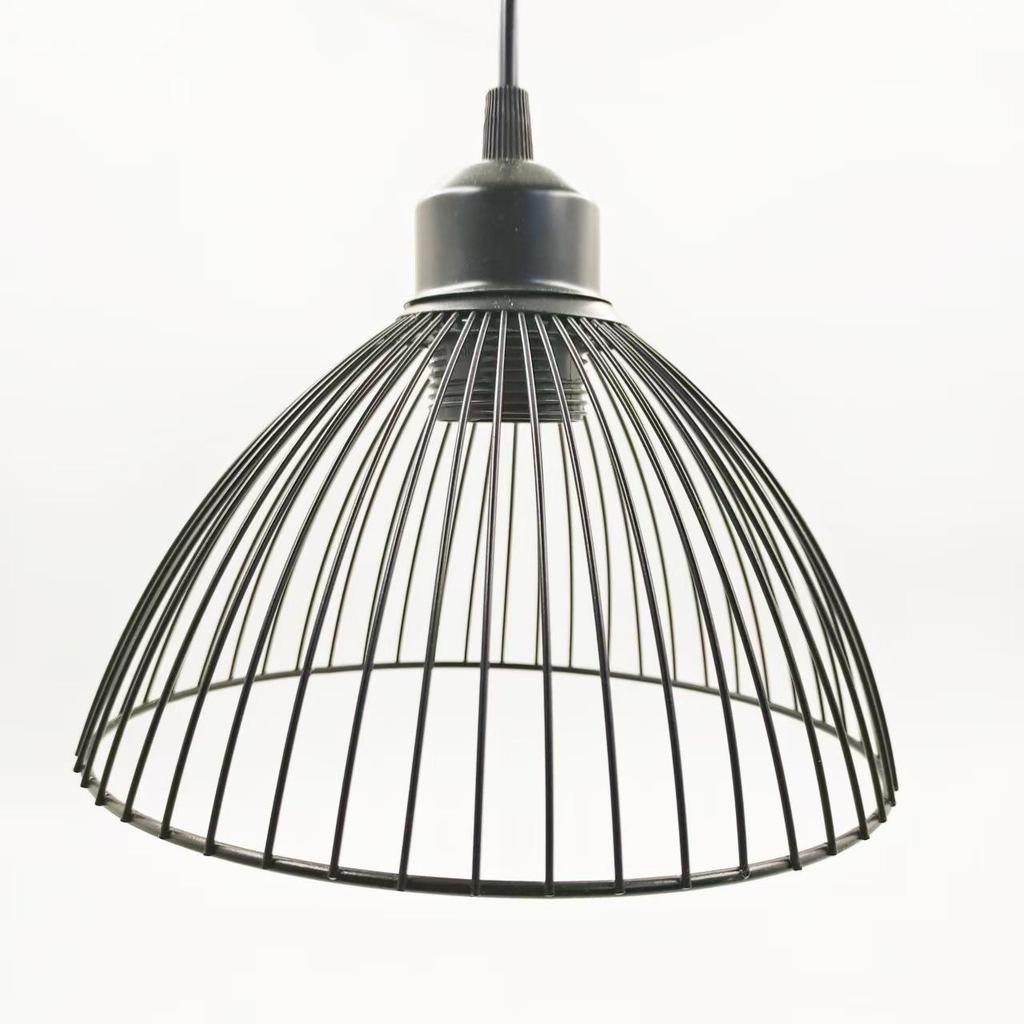 Retro Industrial Style Iron Wire Geometric Lampshade