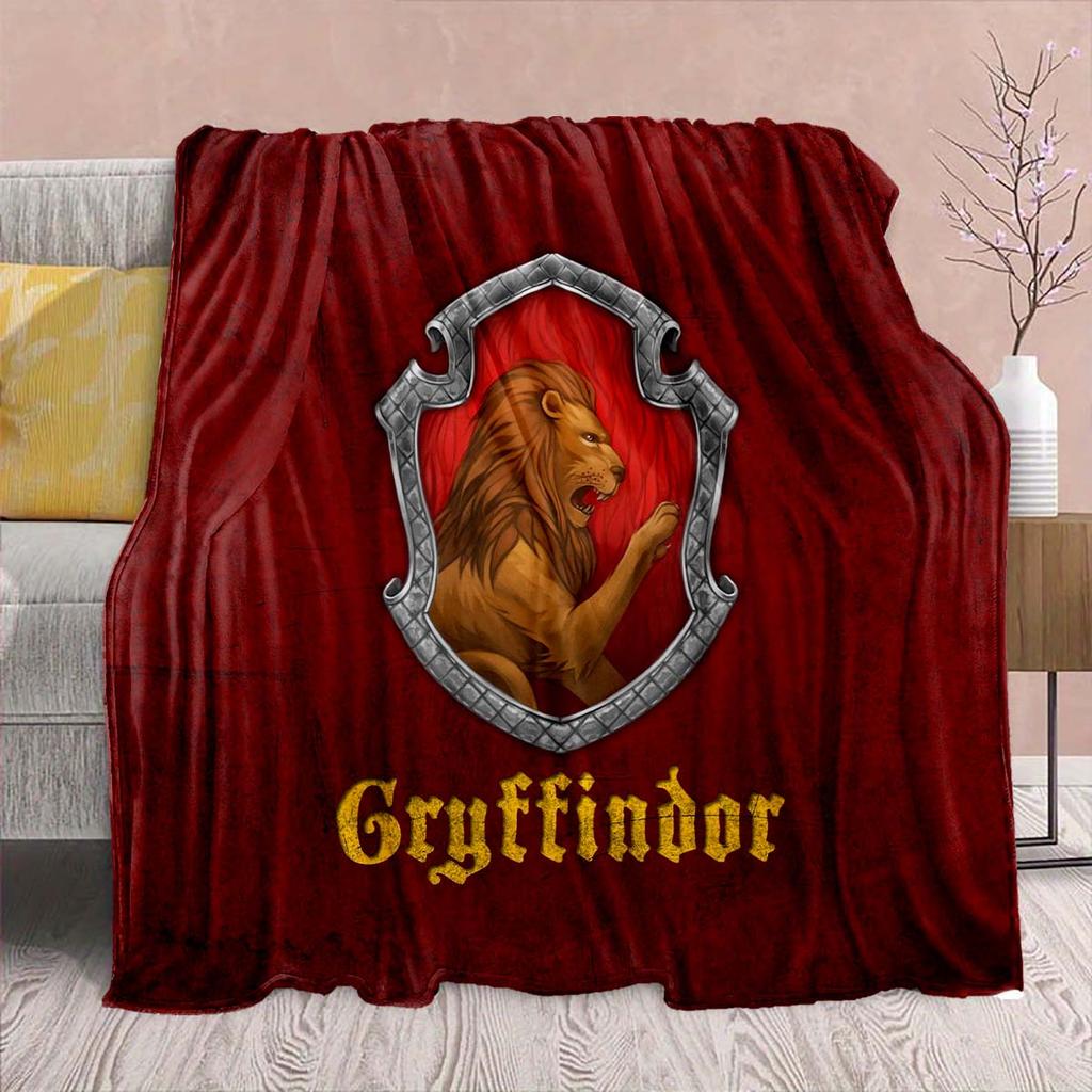 Harry Potter Magic Owl Flannel Blanket - Soft Warm Perfect for Sofa, Bedding Camping Travel Office Home Decor -QJY