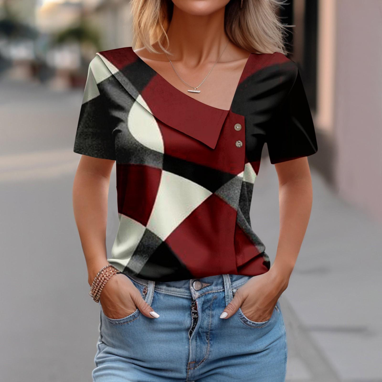 Женская повседневная блузка — фото 13