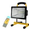 Rechargeable Waterproof LED Floodlight - High Brightness Camping Lamp with Solar and Lithium Battery
