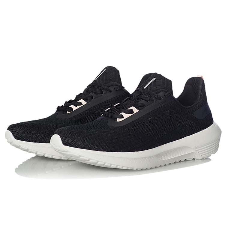 New LINING Element Casual Shoes Women's Low-Top Black ARBQ018-2