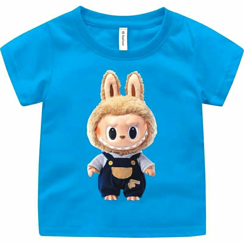 

LABUBU Girls T-shirts 3-16 Years Boys T-shirts Unisex Children s Tops 140