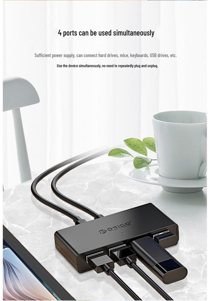 ORICO USB 3.0 Hub with Auxiliary Power Port