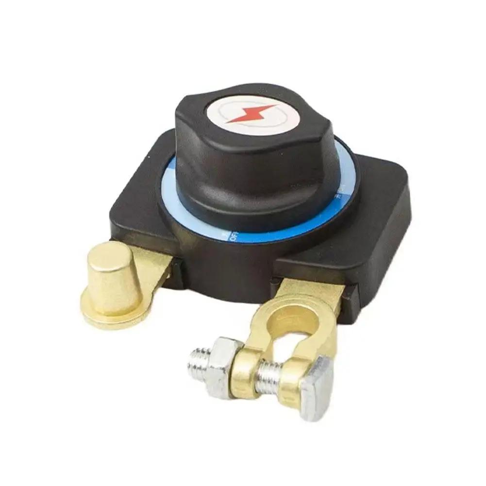 

12V-24V Car Battery Disconnect Switch Copper Manual Power Cut Off Kill Switch, Circuit Breaker For Auto Marine Boat RV U7P2