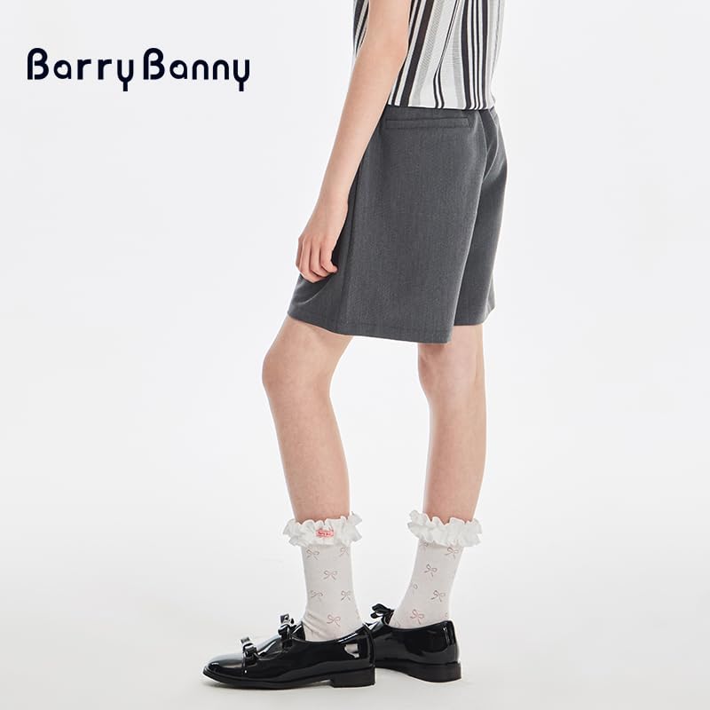 Shorts for Half High Elastic Hidden Hook and Loose For Everyday 140cm [Barry Banny] Kids, Girls, Girls' Clothing, Pants, Pockets, Ribbon, Summer,