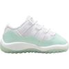 Air Jordan 11 Retro Low TD Igloo Baby-Sneakers Grün Weiß 645107-103