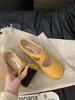 Spring 2025 Korean Style Mary Jane Women's Ballet Flats - Round Toe, Low-Cut