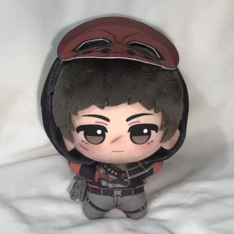 Delta Force Tempest Luna Cosplay Doll Game Peripheral Stuffed Doll 10Cm Stinger Vyron Plushies Pendant Keychain Birthday Gift