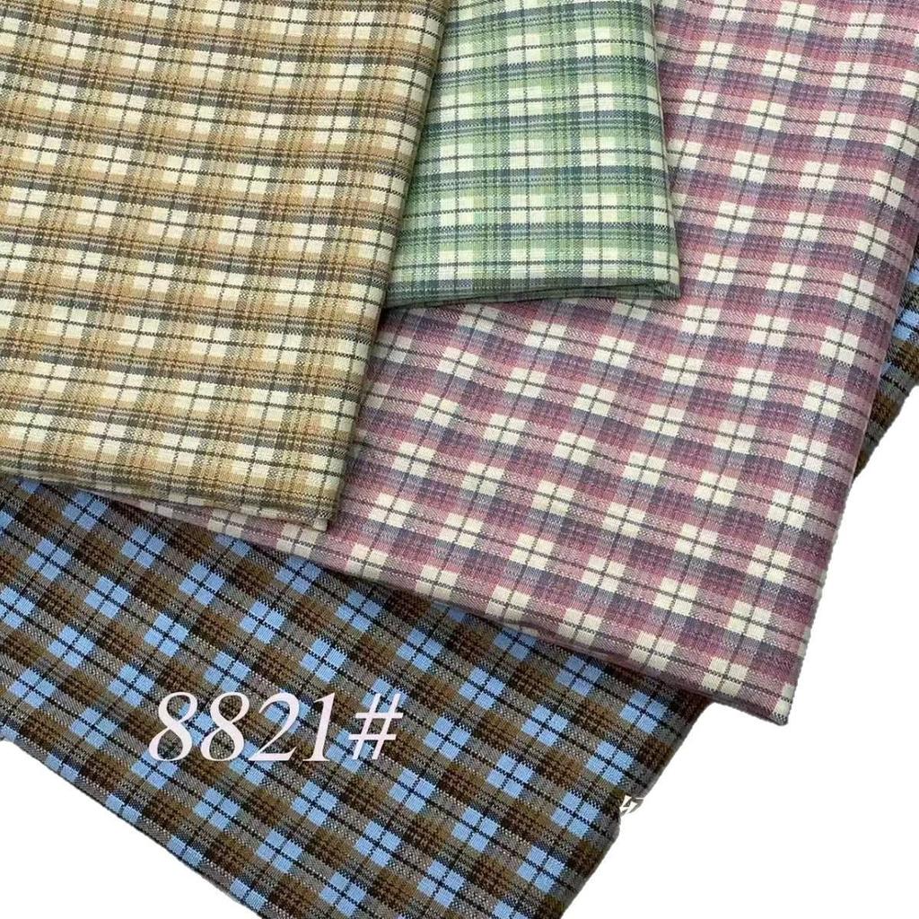 Customizable Girls' Spring/Summer TR Plaid JK Skirt - Children's Clothing with Jacquard Plaid Pattern