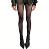 Women's Fishnet Pantyhose Stockings Spiderweb Patterned Tights Socks Halloween Fancy Dress Costume Accessories Hosiery