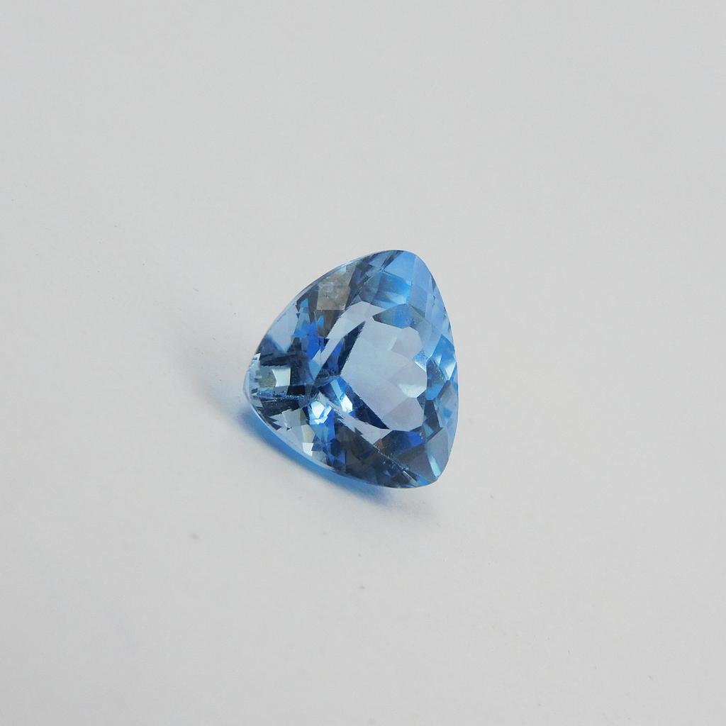Sri Lanka Sapphire 4.90 Ct Trillion Shape Blue Natural CERTIFIED Loose Gemstone P-1147-S