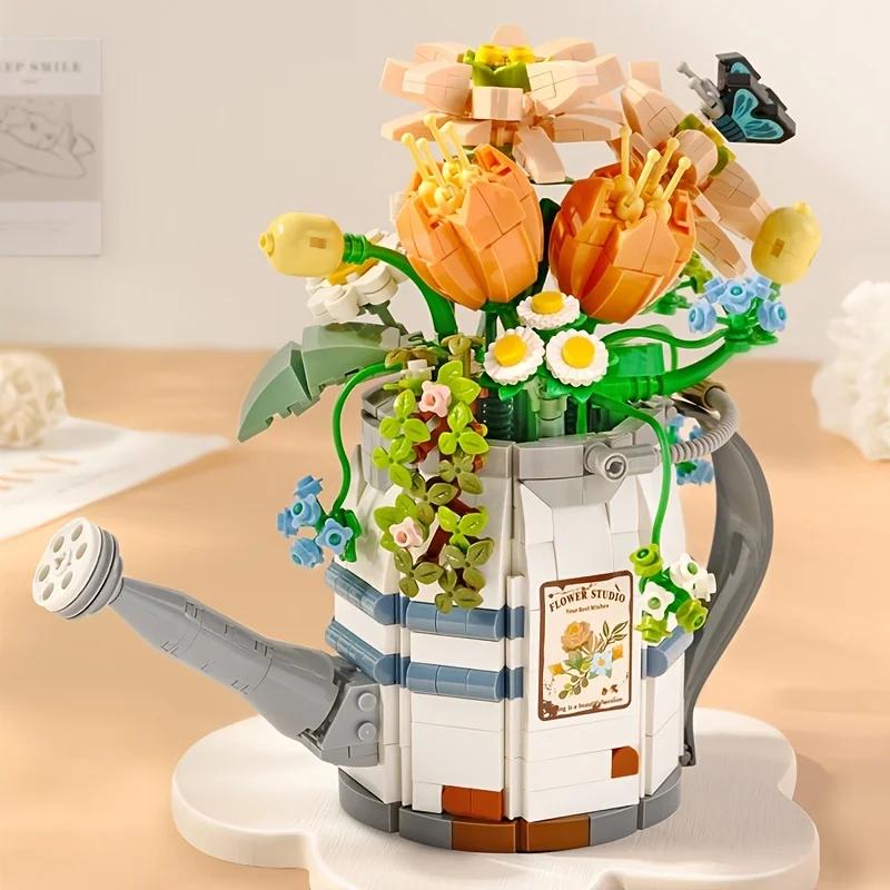 Watering Can Pretty Bouquet 1936 , Halloween/Thanksgiving Day/Christmas gift