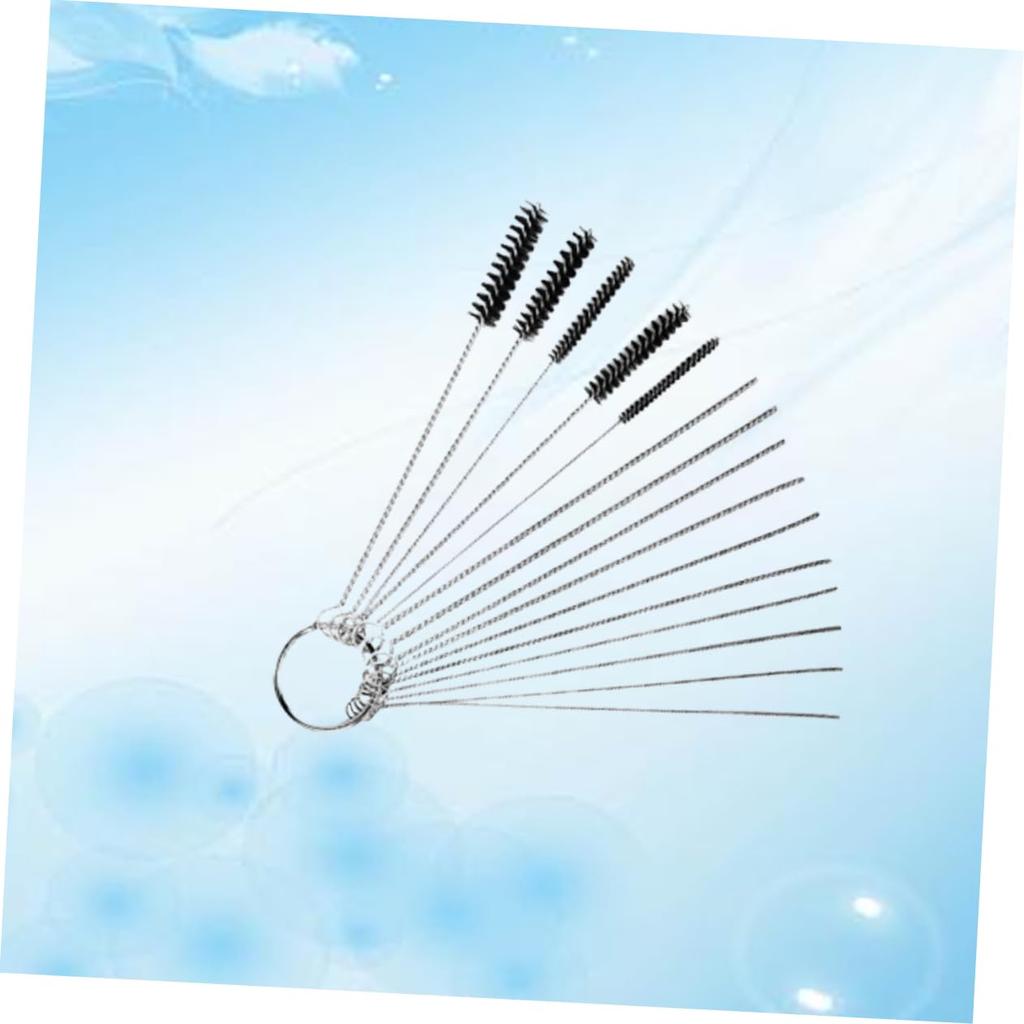 WOFASHPURET Motorcycle Carburetor Cleaning Tool Motorcycle Carburetor Cleaning Brush Carburetor Carbon Dirt Jet Remover Piercing Stainless Steel