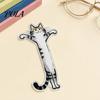 Office Reading Aid 5Pcs Acrylic Long Cat Bookmark, Book Mark for Women & Design Bookmark Men, Decorative Kitten Page Marker, Gifts Readers Lovers