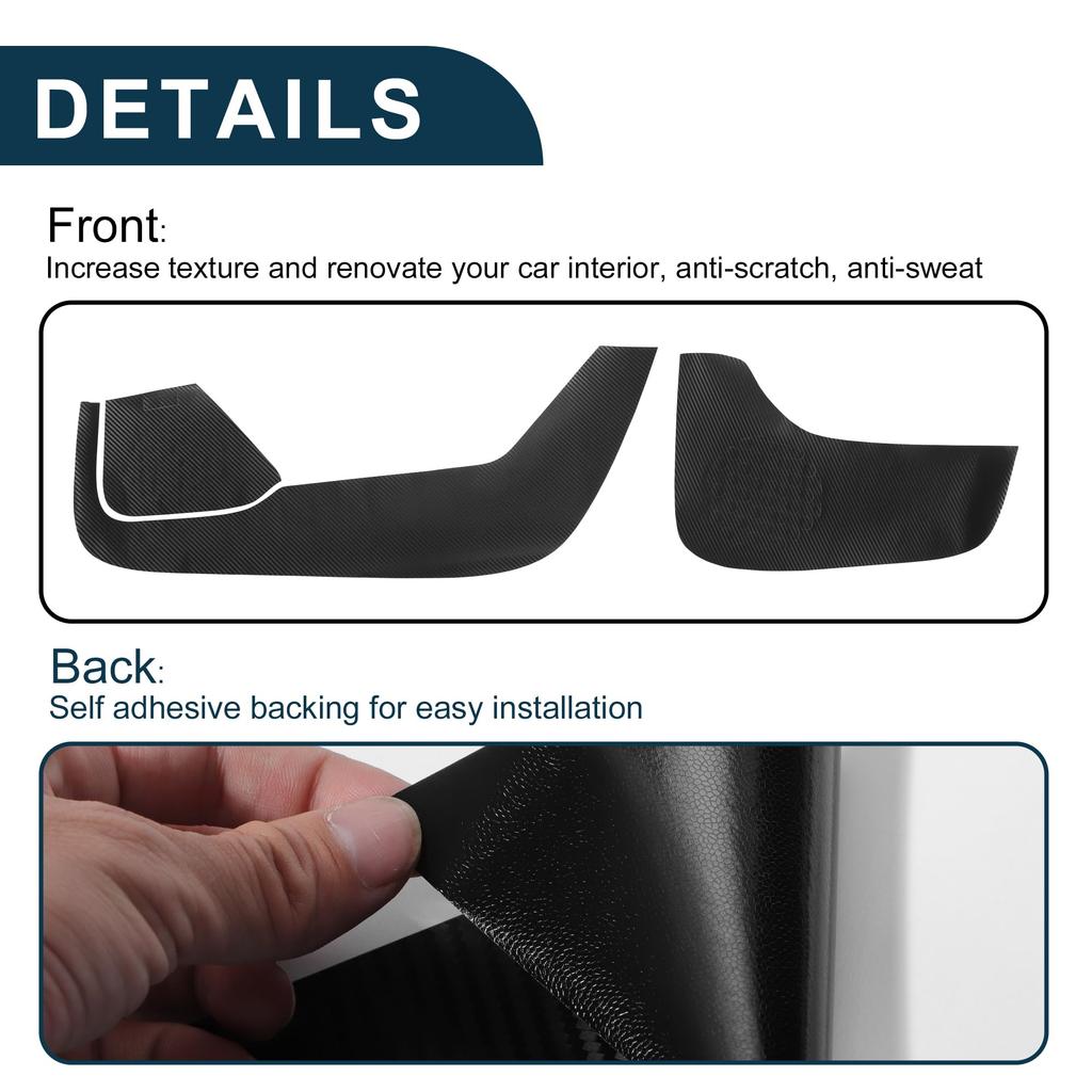 Protetores de Porta TUCKBOLD para Painel de Porta Mazda Proteção de Porta Interior Personalizado Conjunto Completo CX-5 (2017-2021), Protetores, Pastilhas Antichoque, Adesivos,