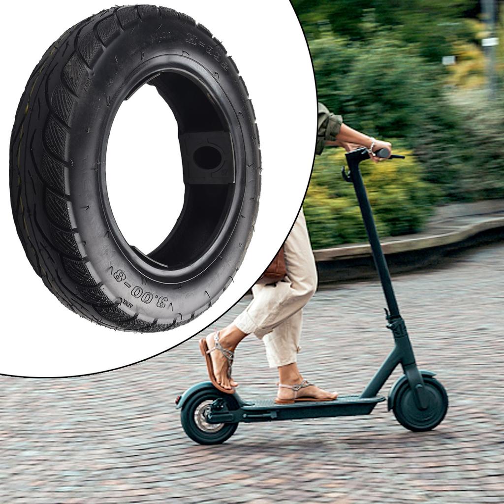 3.00-8 Tire Tubeless Tire 3.00-8 About 1500g Black