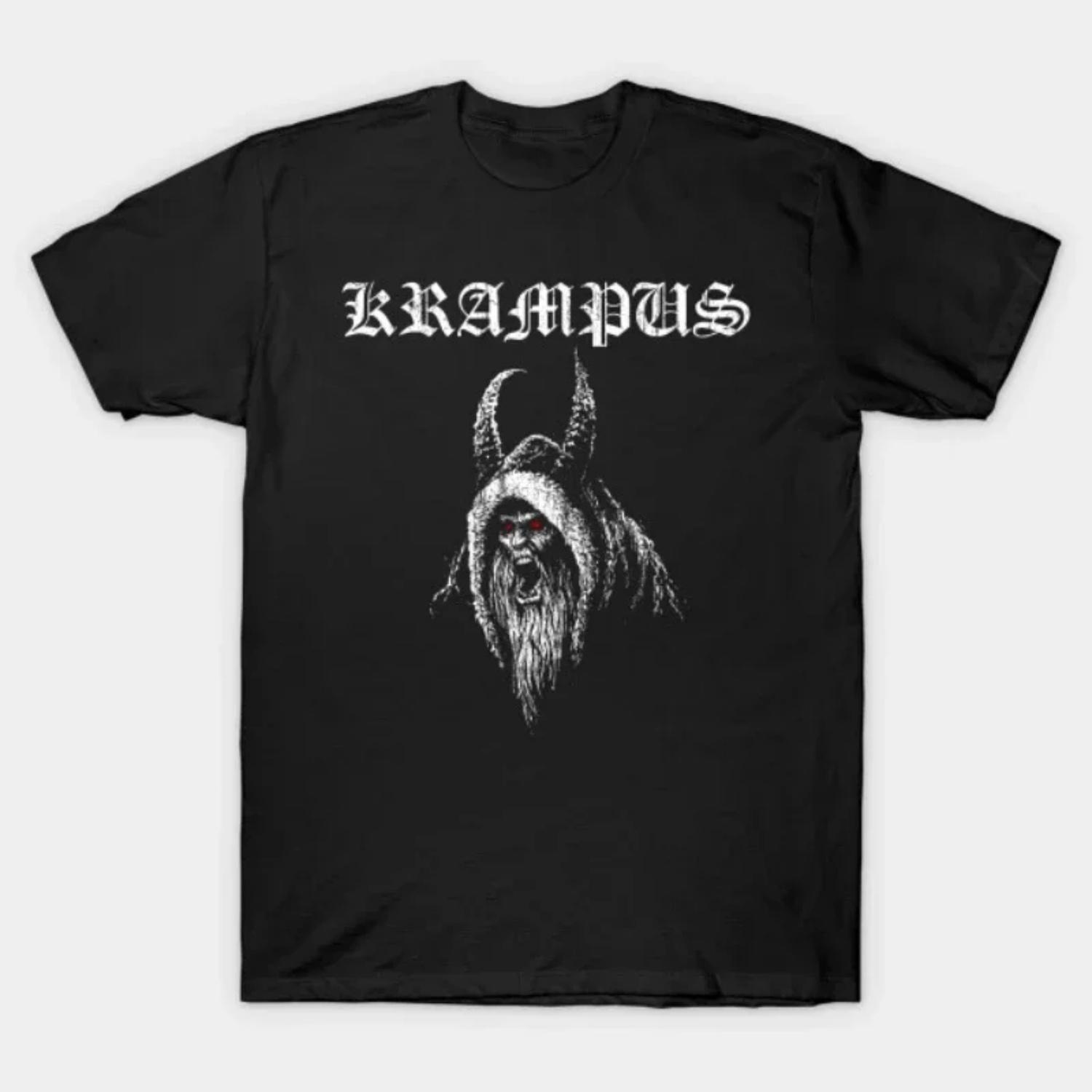 

Christmas Devil Krampus T Shirt New 100% Cotton Short Sleeve O-Neck T-shirt Casual Clothing Mens Top S чёрный