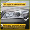 For Skoda Octavia 2010 2011 2012 2013 2014 Auto Car Front Headlight Glass Headlamp Transparent Lampshade Lamp Shell Lens Cover