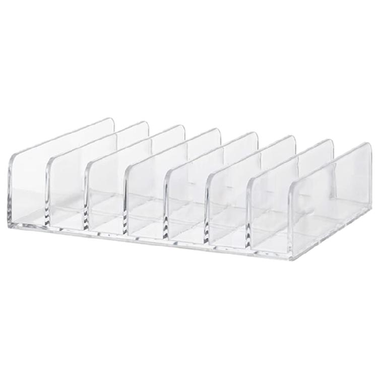 Eyeshadow Palette Organizer Cosmetics Rack Makeup Tools Compartment Holder Women