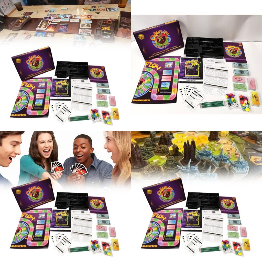 Cashflow Card Game Investment Financial For Family And Friends