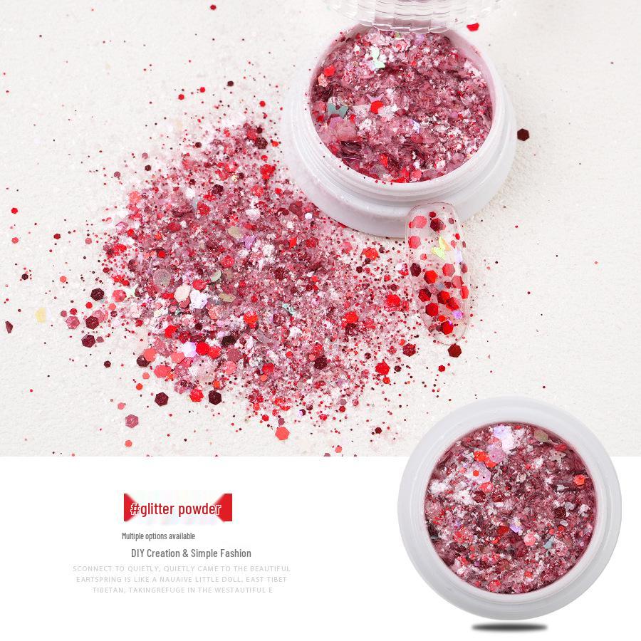 

Fairy Glitter Nail Art Sequins - Influencer Xiaohongshu Decorations