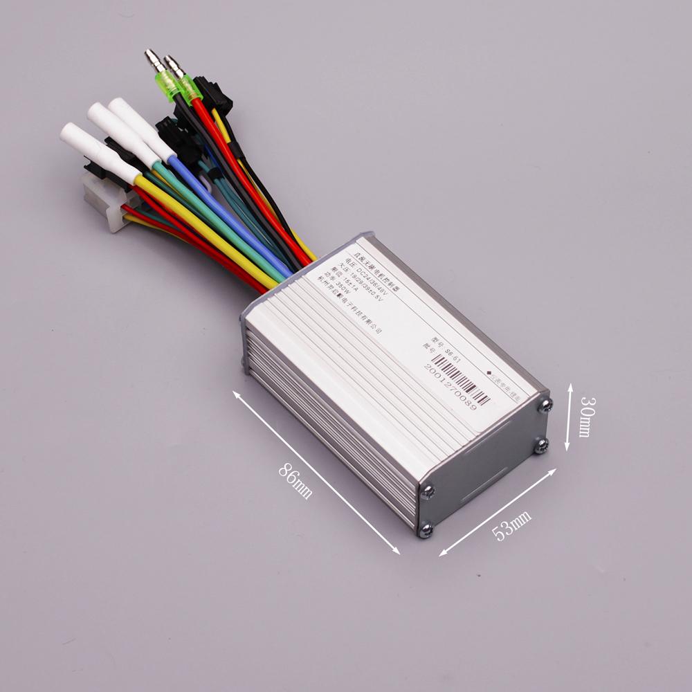 250W/350W Elektrorad Controller Regensicher LED LCD Display Bürstenloser Elektrorad E-Bike Controller