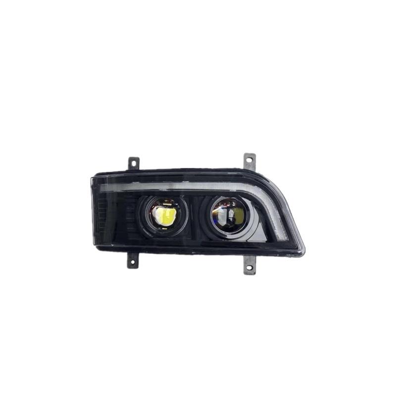 Universal Dual-Lens LED Headlights: Fits Hozon X6, Dongfeng Huashen, & More; High Brightness, Waterproof, Non-Destructive Installation.