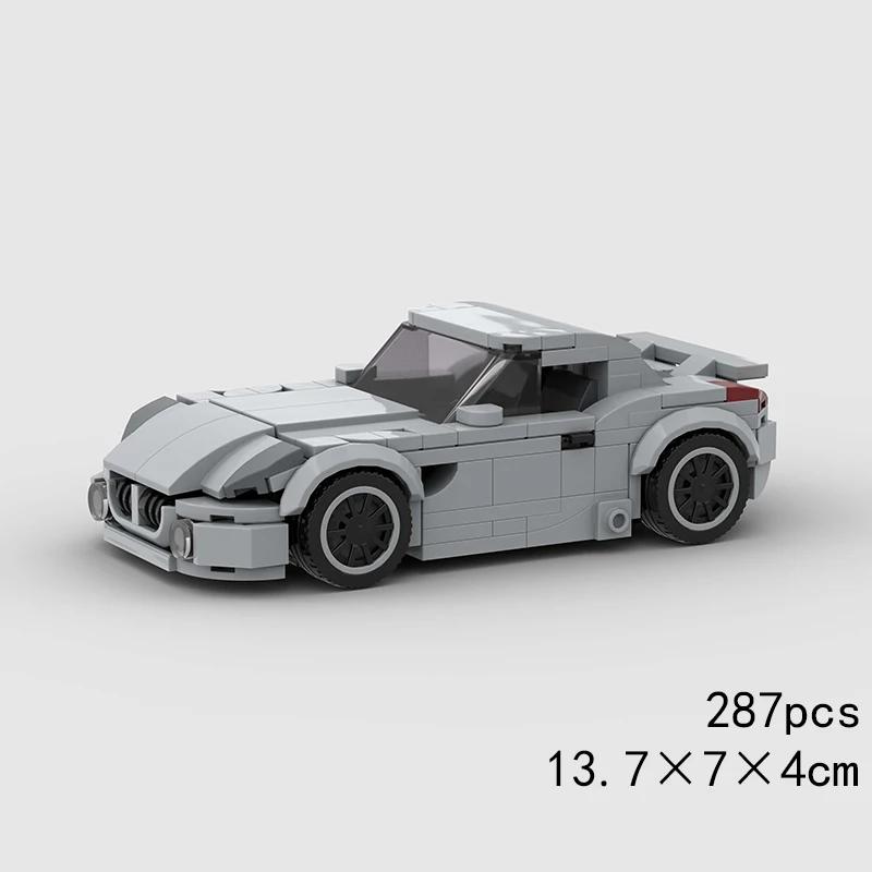 Speed Convertible MOC Car Super Race Technical Vehicle Model Building Block Racing Rally Sports Brick Christmas Gift Toy City