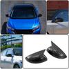 For Nissan Sentra 2020-2024 Carbon Fiber Look Rearview OX Style Mirror Cover Cap