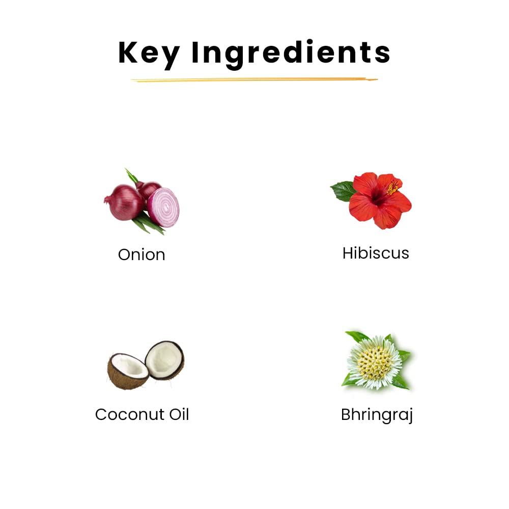 Huile capillaire à l'oignon avec chauffage gratuit-110 ml