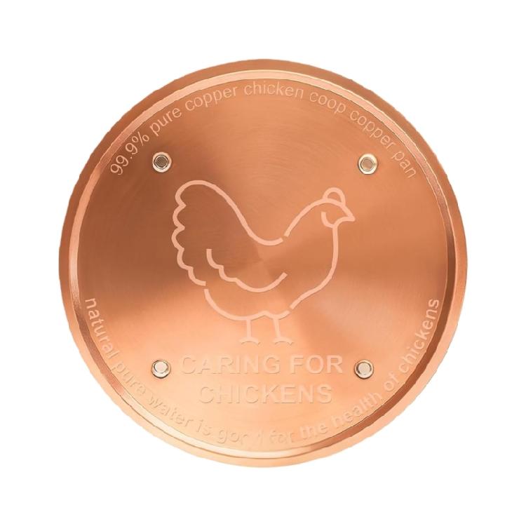 Многоцелевой медный очищающий диск для поилок животных, стеклянных и металлических поверхностей, очищающий диск для кормушки кур
