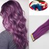 European Seamless Colored PU Weft Tape-In Hair Extensions