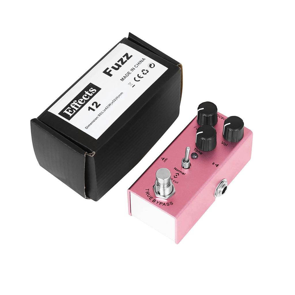 IRIN Classic Sound Fuzz Effect Pedal High Quality Aluminum Alloy Pedal Noise Reduction&Sound Effect Single Electric Guitar Parts