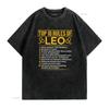 Top 10 Rules Of Leo Lion Astrology Sign Birthday T Shirt Vintage Washed Fashion Comfortable Streetwear Soft Stretched Homme