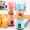 Blender Lemon Portable Electric Juicer USB Rechargeable Fresh Fruit Juice Frozen Kitchen Maker Squeezer Blades Mixer