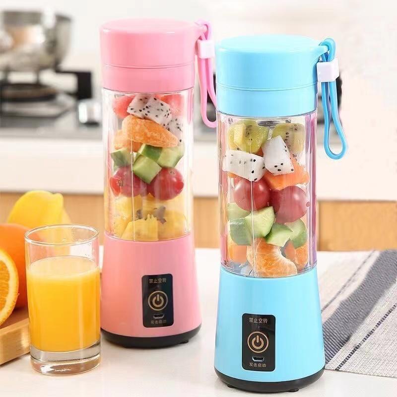 Blender Lemon Portable Electric Juicer USB Rechargeable Fresh Fruit Juice Frozen Kitchen Maker Squeezer Blades Mixer