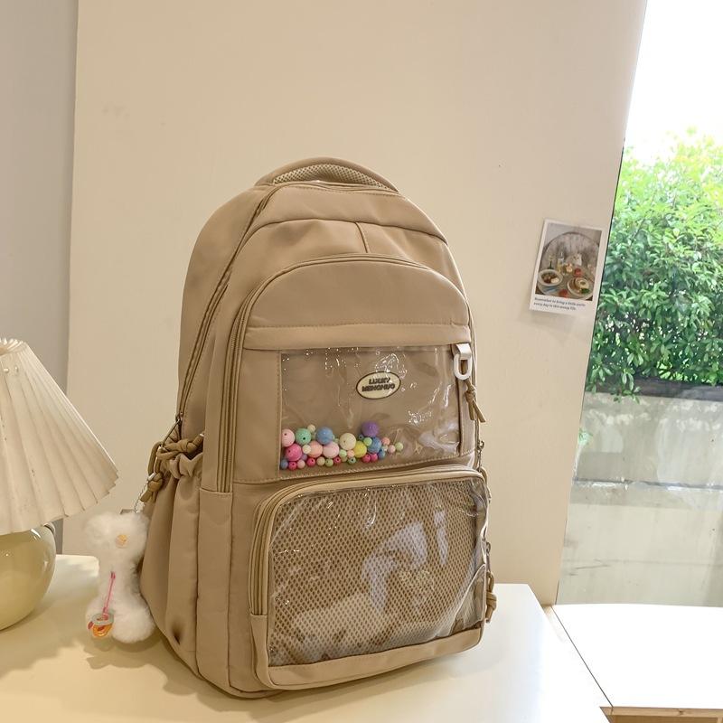 Schoolbag small food bar millet pain bag female student backpack two-dimensional peripheral uniform schoolbag female junior high school backpack